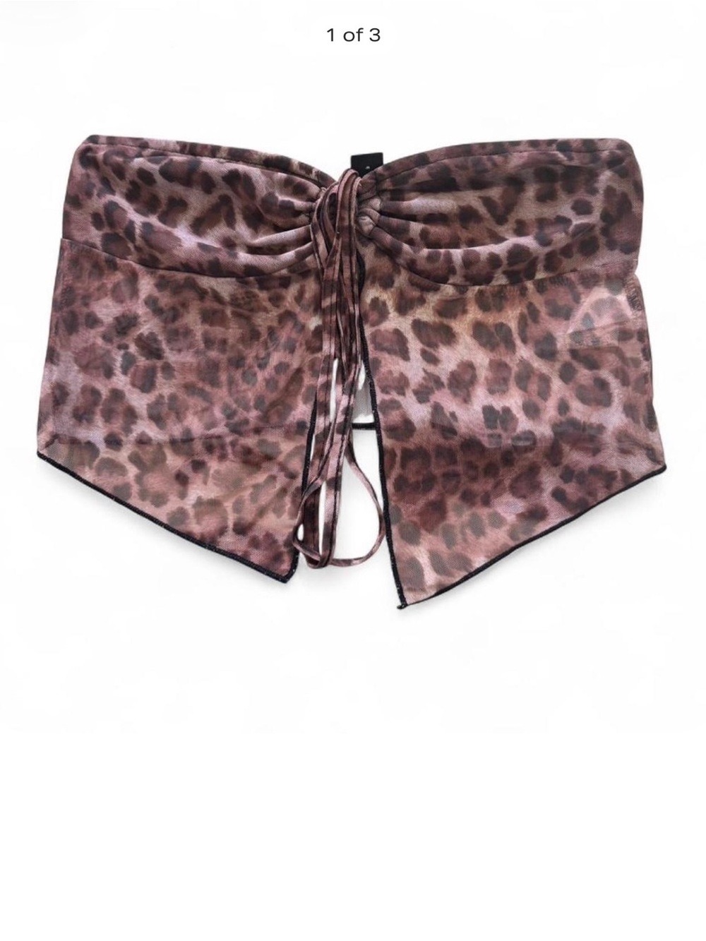 SHEIN Cheetah Top